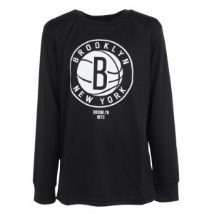 エヌビーエー(NBA)バスケットボールウェア N&N 長袖Tシャツ ブルックリン・ネッツ 渡邊 雄太 3AAK-NETS WA…