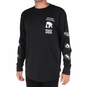 エゴザル(EGOZARU)バスケットボールウェア パスグルーヴ 長袖Tシャツ EZLT-F2305-012(Men’s)