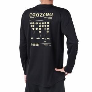 エゴザル(EGOZARU)バスケットボールウェア レトロゲーム 長袖Tシャツ EZLT-F2322-012(Men’s)