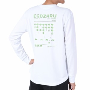 エゴザル(EGOZARU)バスケットボールウェア レトロゲーム 長袖Tシャツ EZLT-F2322-025(Men’s)