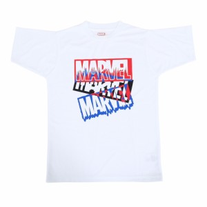 マーベル(MARVEL)バスケットボール ウェア UVカット キャラクター ジュニア マーベル ロゴ 半袖 Tシャツ DS02…