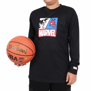 【ポイント10％！ 5/13 21:00〜22:59限定】マーベル(MARVEL)ジュニア スパイダーマン&ヴェノム ロング UVカット 長袖Tシャツ DS0223010(J