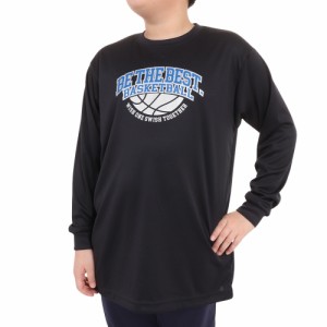 エックスティーエス(XTS)ジュニア バスケットボールウェア ドライプラス 長袖Tシャツ 751TS3ES0035BKS(Jr)