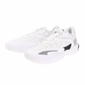 プーマ(PUMA)バスケットシューズ メンズ バッシュ コートライダー 2.0 白 37664605(Men’s)