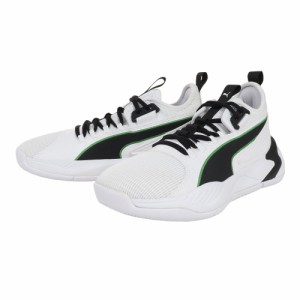 プーマ(PUMA)バスケットシューズ キッズ ジュニア バッシュ アップロー BG 19483401 白(Jr)