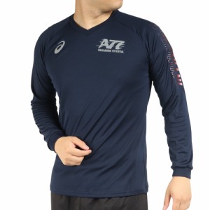 アシックス(ASICS)バレーボールウェア A77 長袖Tシャツ 2031E131.400(Men’s)