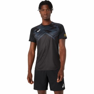 アシックス(ASICS)バレーボールウェア クールグラフィック半袖シャツ 2051A356.001(Men’s)