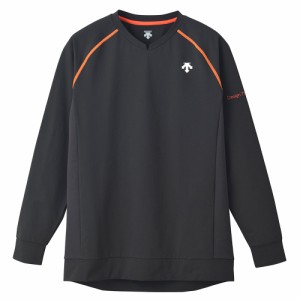 デサント(DESCENTE)バレーボールウェア 長袖ストレッチピステ DVUWJK30 BK(Men’s)