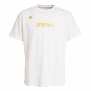 デサント(DESCENTE)バレーボール ウェア Tシャツ 練習着 半袖プラクティスシャツ DX-B1433XB WH 冷感 …