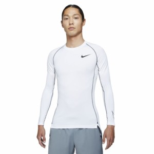 ナイキ(NIKE)Pro ドライフィット タイトフィット 長袖 トップ DD1991-100 速乾(Men’s)