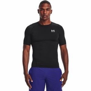 アンダーアーマー(UNDER ARMOUR)ヒートギア(夏向け) ショートスリーブ シャツ 1361518 001 速乾(Me…