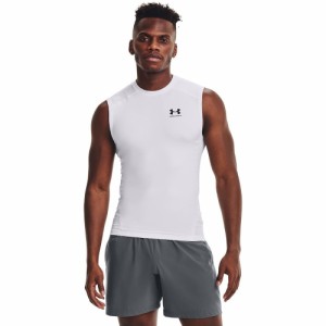 アンダーアーマー(UNDER ARMOUR)ヒートギア(夏向け) コンプレッション スリーブレス シャツ 1361522 10…