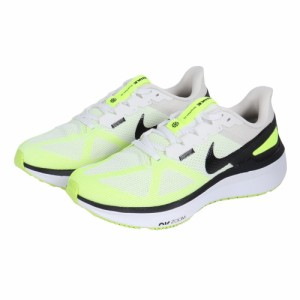 【ポイント10％！ 6/3 21:00〜22:59限定】ナイキ(NIKE)ランニングシューズ エア ズーム ストラクチャー 25 ホワイト DJ7883-100 スニーカ