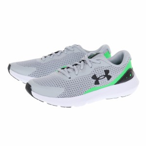 アンダーアーマー(UNDER ARMOUR)ジュニア スポーツシューズ サージ3 グレー 3024989 104スニーカー ト…