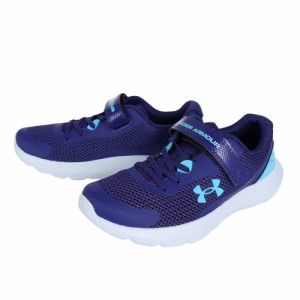 アンダーアーマー(UNDER ARMOUR)ジュニアシューズ BPS サージ 3 AC ブルー 3024990 501 スニー…