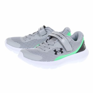 アンダーアーマー(UNDER ARMOUR)ジュニア スポーツシューズ サージ3 AC グレー 3024990 104 スニー…