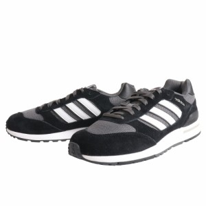 【ポイント10％！ 5/3 21:00〜22:59限定】アディダス(adidas)スニーカー 黒 ラン RUN 80s ブラック ホワイト  LLA03-GV7302(Men’s)