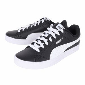 プーマ(PUMA)スニーカー スマッシュ VULC V3 ブラック ホワイト 38075205 カジュアル スポーツ シューズ…