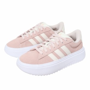 アディダス(adidas)スニーカー グランドコート プラットフォーム ピンク IE1104 カジュアル スポーツシューズ 厚…