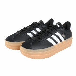 アディダス(adidas)スニーカー VLコートボールド ブラック ホワイト IH3081 スポーツシューズ 厚底 普段履き …