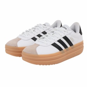 アディダス(adidas)スニーカー VLコートボールド ホワイト ブラック IH3083 スポーツシューズ 厚底 普段履き …
