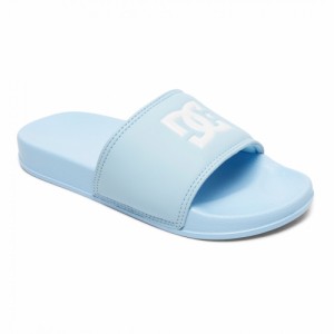 ディーシーシューズ(DC SHOES)KS DC SLIDE ライトブルー DK191024PWD ジュニア シャワサン シャ…