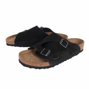 ビルケンシュトック(BIRKENSTOCK)ストラップサンダル チューリッヒ ソフトフットベッド ブラック 1009528 ス…