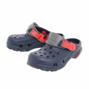 クロックス(crocs)ジュニア サンダル クラシック オールテレイン クロッグ ネイビー 207458-410-2022 ス…