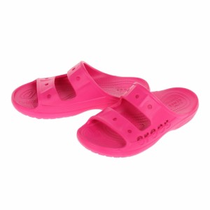 【ポイント10％！ 6/3 21:00〜22:59限定】クロックス(crocs)スポーツサンダル バヤ サンダル ピンク 207627-6X0-2022 シャワーサンダル 