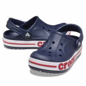 クロックス(crocs)ジュニアサンダル バヤバンド クロッグ ネイビー 207019-410-2022  シャワサン レジャ…