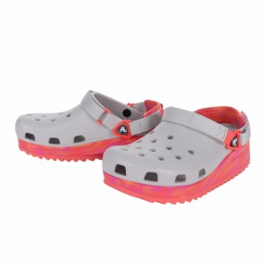 【ポイント10％！ 5/3 21:00〜22:59限定】クロックス(crocs)スポーツサンダル クラシック ハイカー クロッグ シルバー 206772-1FS-2023 