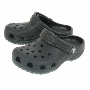 クロックス(crocs)ジュニアサンダル クラシック クロッグ トドラー ブラック 206990-001-2023 シャワサン…