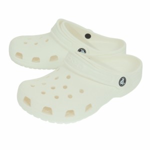 【ポイント5％！】クロックス(crocs)スポーツサンダル クラシック クロッグ キッズ White ホワイト 206991-100-2023 …