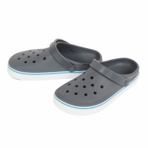 クロックス(crocs)スポーツサンダル オフ コート クロッグ チャコールグレー 208371-025-2023 速乾性 軽…