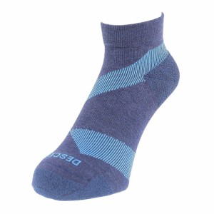 デサント(DESCENTE)ランニングソックス 靴下 MoveSox ネイビー ブルー DOAVJB01 NVBL アンクル丈…