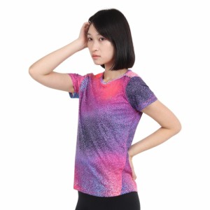 【ポイント10％！ 5/23 21:00〜22:59限定】アンダーアーマー(UNDER ARMOUR)半袖Tシャツ レディース スピードストライド プリント1381443 