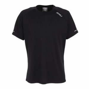 ツー・タイムズ・ユー(2XU)ランニング ランニングウェア メンズ Tシャツ 半袖 エアロ MR6557A-BLK/SRF(M…