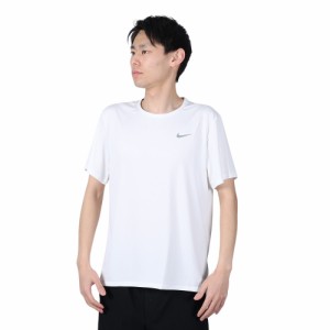 ナイキ(NIKE)Tシャツ 半袖 uv 速乾 ホワイト 白 マイラー 半袖トップ ドライフィット DV9316-100(Men…