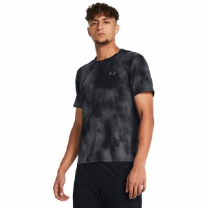 アンダーアーマー(UNDER ARMOUR)ローンチ エリート ウォッシュ 半袖Tシャツ 1382615 001(Men’s)