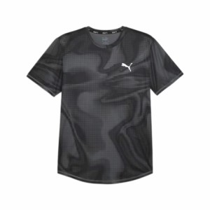 プーマ(PUMA)ランニング ラン フェイバリット AOP 半袖Tシャツ 524549 51 BLK(Men’s)