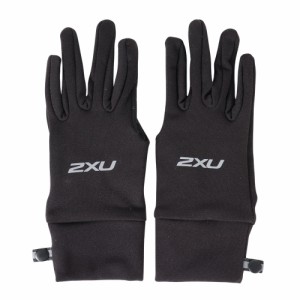 ツー・タイムズ・ユー(2XU)ランニング ラン グローブ UQ5340 H-BLK/SIL(Men’s)