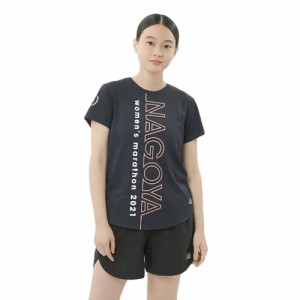 ニューバランス(new balance)半袖 Tシャツ レディース 吸湿速乾 名古屋ウィメンズマラソン AWT1121YECL…