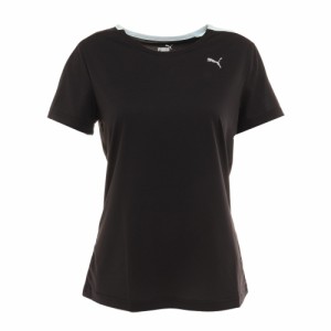 プーマ(PUMA)ドライ 速乾 ドライプラス ランニング 半袖Tシャツ 522288 01 BLK(Lady’s)