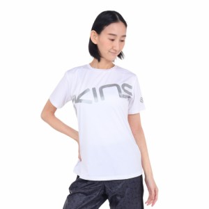 スキンズ(SKINS)半袖Tシャツ レディース ロゴTシャツ 185-27041-004(Lady’s)