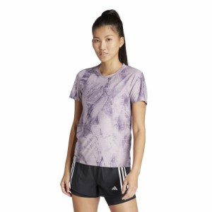 アディダス(adidas)ULTIMATEADIDAS 総柄プリント 半袖Tシャツ IJN48-IL7177(Lady’s)