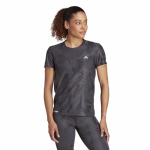 アディダス(adidas)ULTIMATEADIDAS 総柄プリント 半袖Tシャツ IJN48-IN0630(Lady’s)