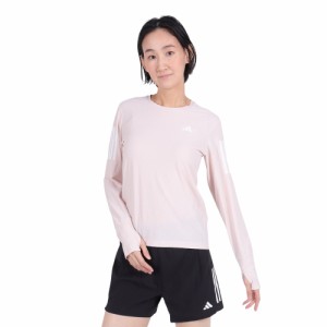 アディダス(adidas)オウン ザ ラン Tシャツ 長袖 IKM77-IN8333(Lady’s)