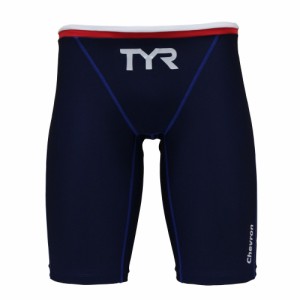 ティア(TYR)競泳水着 メンズ 水泳 ロングボクサー DOUBLE P. JDSPL112 NVRD(Men’s)