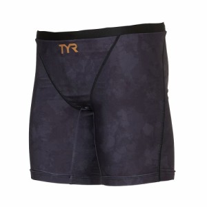 【ポイント10％！ 6/3 21:00〜22:59限定】ティア(TYR)水着 メンズ 水泳 STEALTH ロングボクサー JSTEL522 BK(Men’s)