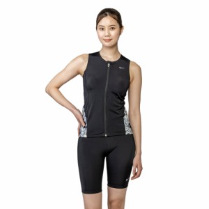 ナイキ(NIKE)フィットネス水着 レディース 水泳 フルジップセパレーツ 2993097-09(Lady’s)